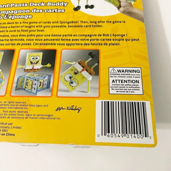 SpongeBob Squarepants Card Pants Deck Buddy 52 Playing Cards - Picture 7 of 16